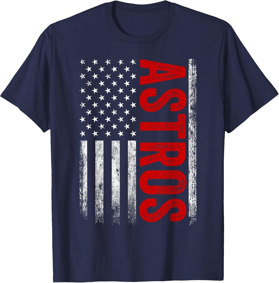 Vintage Astros T-Shirt - Navy Blue