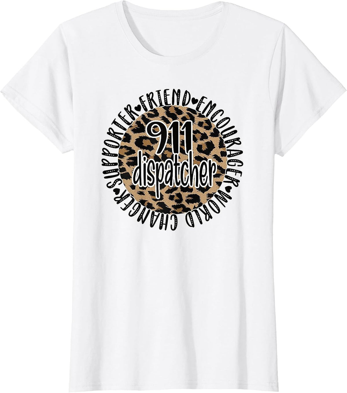 911 Dispatcher Appreciation Emergency Dispatcher T-Shirt - White