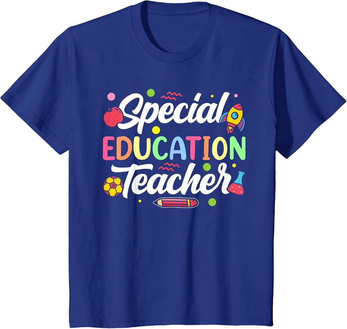 Special Education Teacher Special Education Profession T-Shirt - Royal Blue