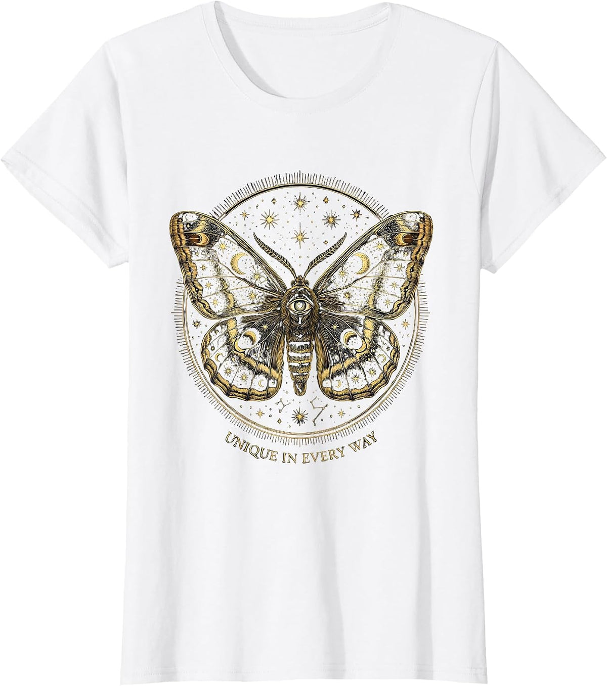 Unique In Every Way Autism Awareness Design T-Shirt - White