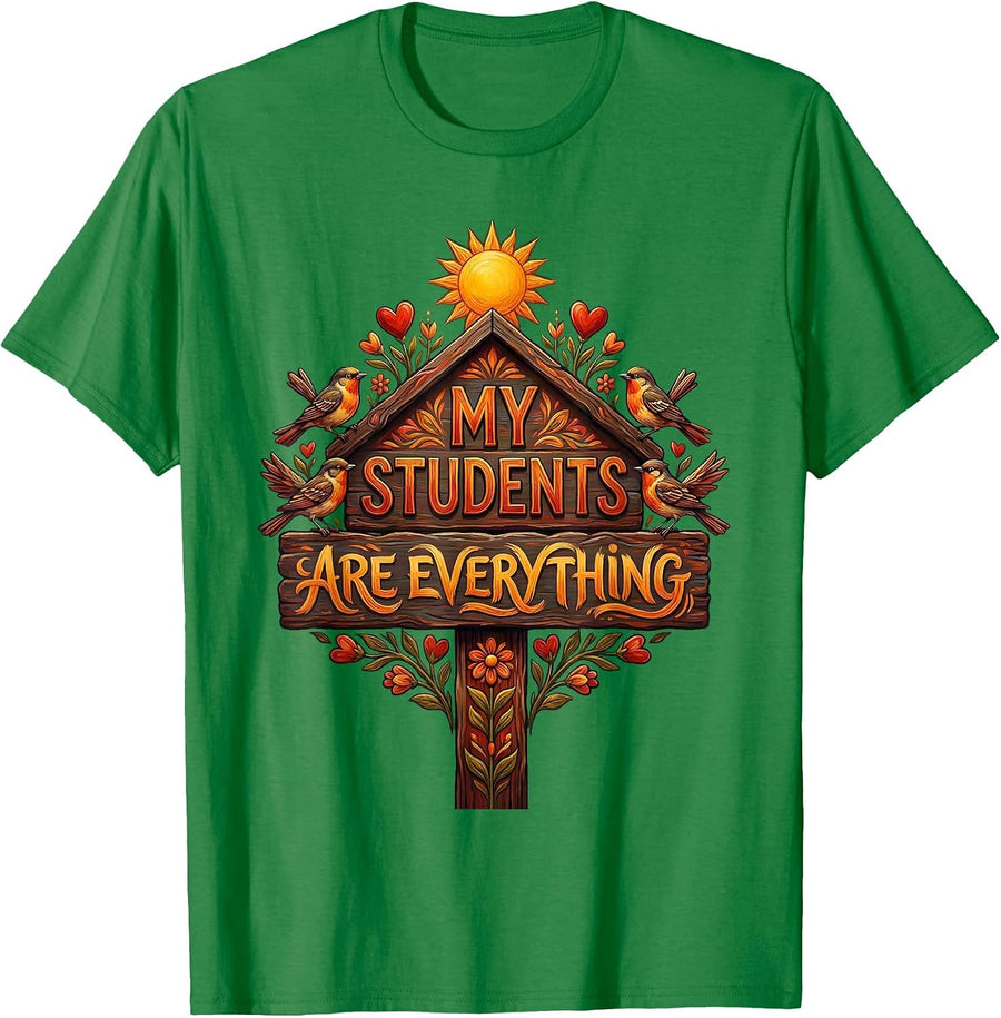 Men's My Students Are Everything Special Ed Teacher Design T-Shirt - Kelly Green