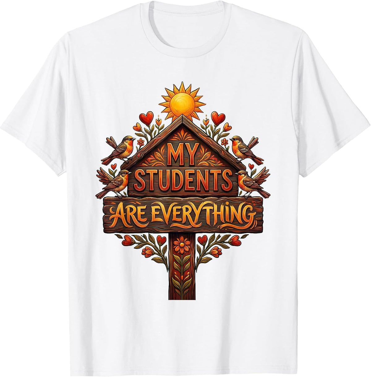 Men's My Students Are Everything Special Ed Teacher Design T-Shirt - White