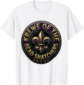Men's Krewe Of The Bead Snatchers Mardi Gras Party Humor Carnival T-Shirt - White