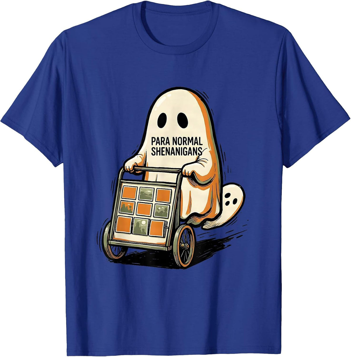 Para Normal Shenanigans Ghost Para Professional SPED Teacher T-Shirt - Royal Blue