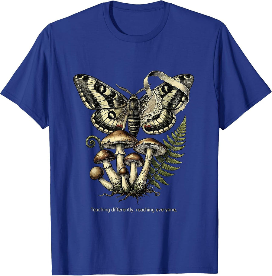 Teaching Differently Reaching Everyone Special Ed Tee T-Shirt - Royal Blue