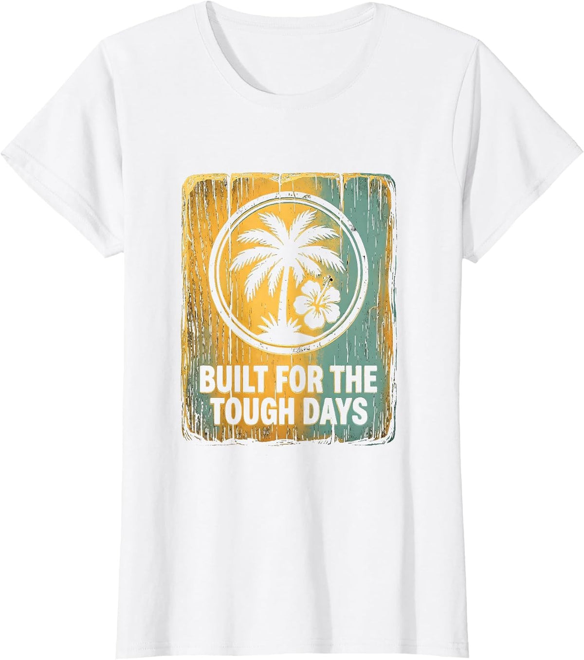 Built for the Tough Days Special Education Teacher T-Shirt - White