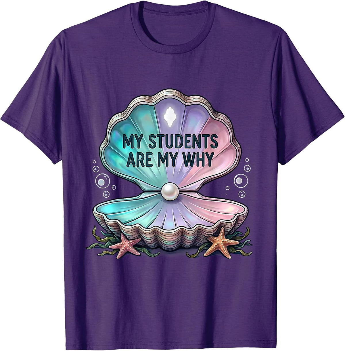 My Students Are My Why Special Education Design T-Shirt - Purple