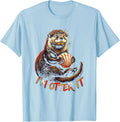 Men's I'm Otter It Funny Sea Otter Lover Animal Humor T-Shirt - Baby Blue