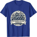 Blueberry Picking Champion Red White and Blueberry T-Shirt - Royal Blue
