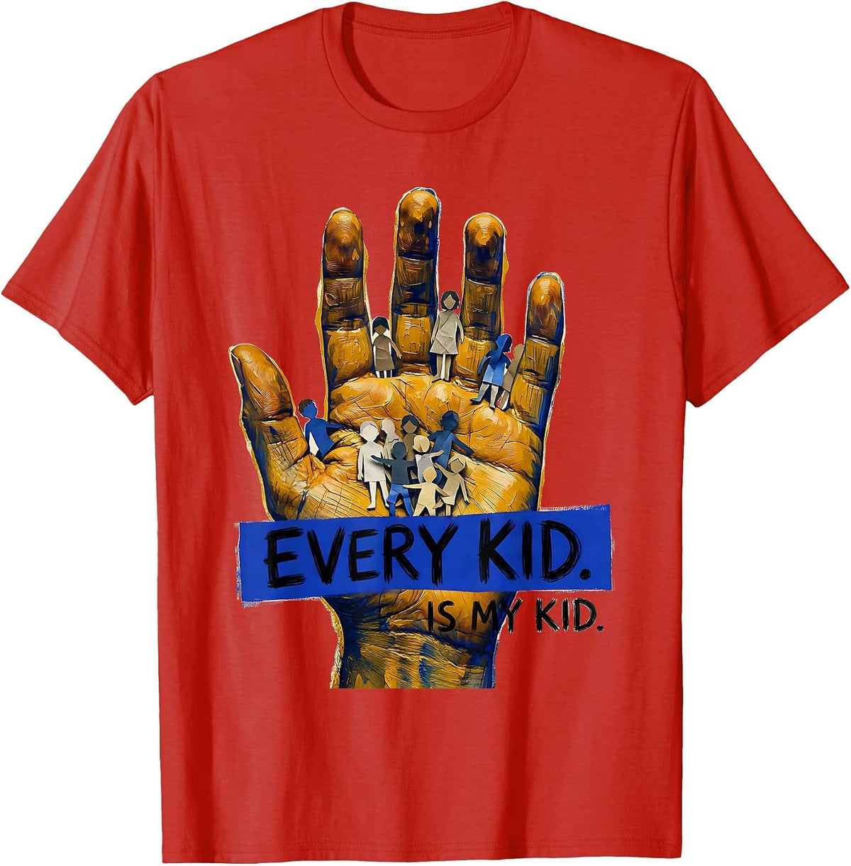 Men's Every Kid Is My Kid Special Education Teacher T-Shirt - Red