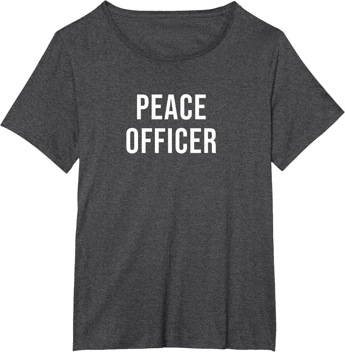 Peace Officer T-Shirt - Dark Heather Grey