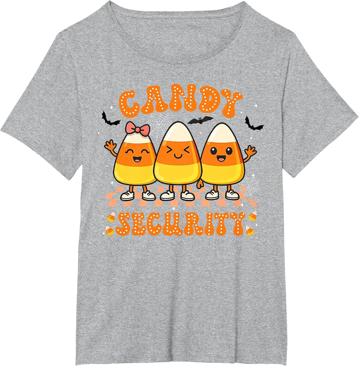 Candy Security Funny Halloween Costume T-Shirt - Heather Grey