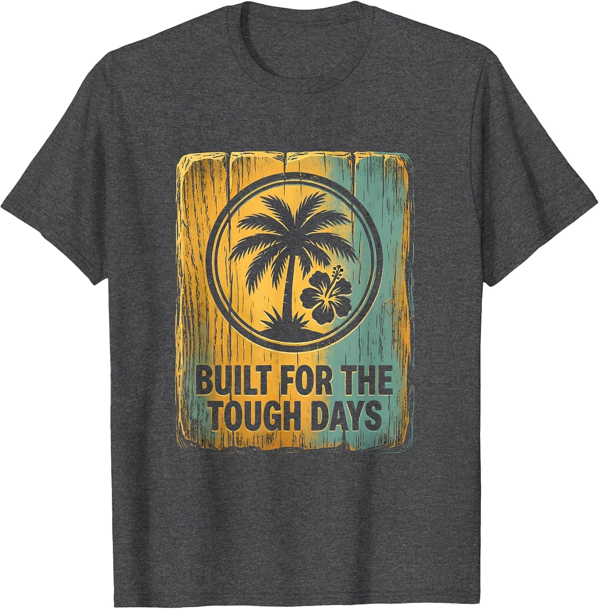 Built for the Tough Days Special Education Teacher T-Shirt - Dark Heather Grey