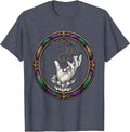 Mardi Gras Bead Toss Festive Celebration Design T-Shirt - Heather Blue