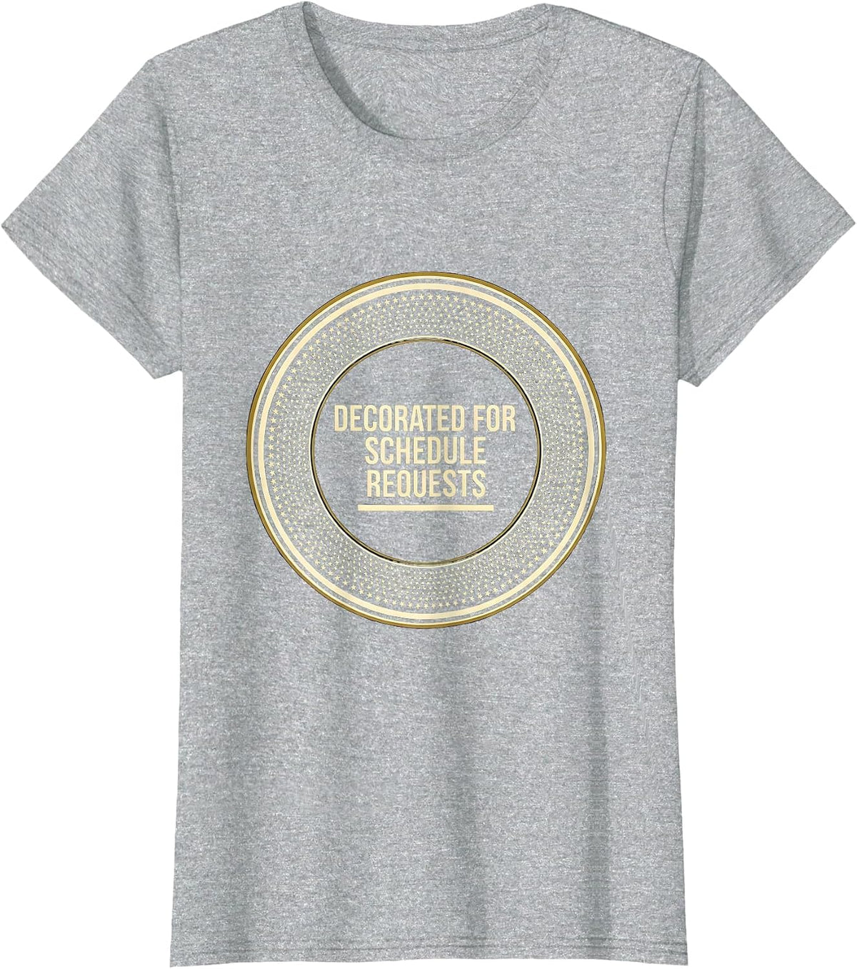 Decorated For Schedule Requests Groovy School Counselor T-Shirt - Heather Grey