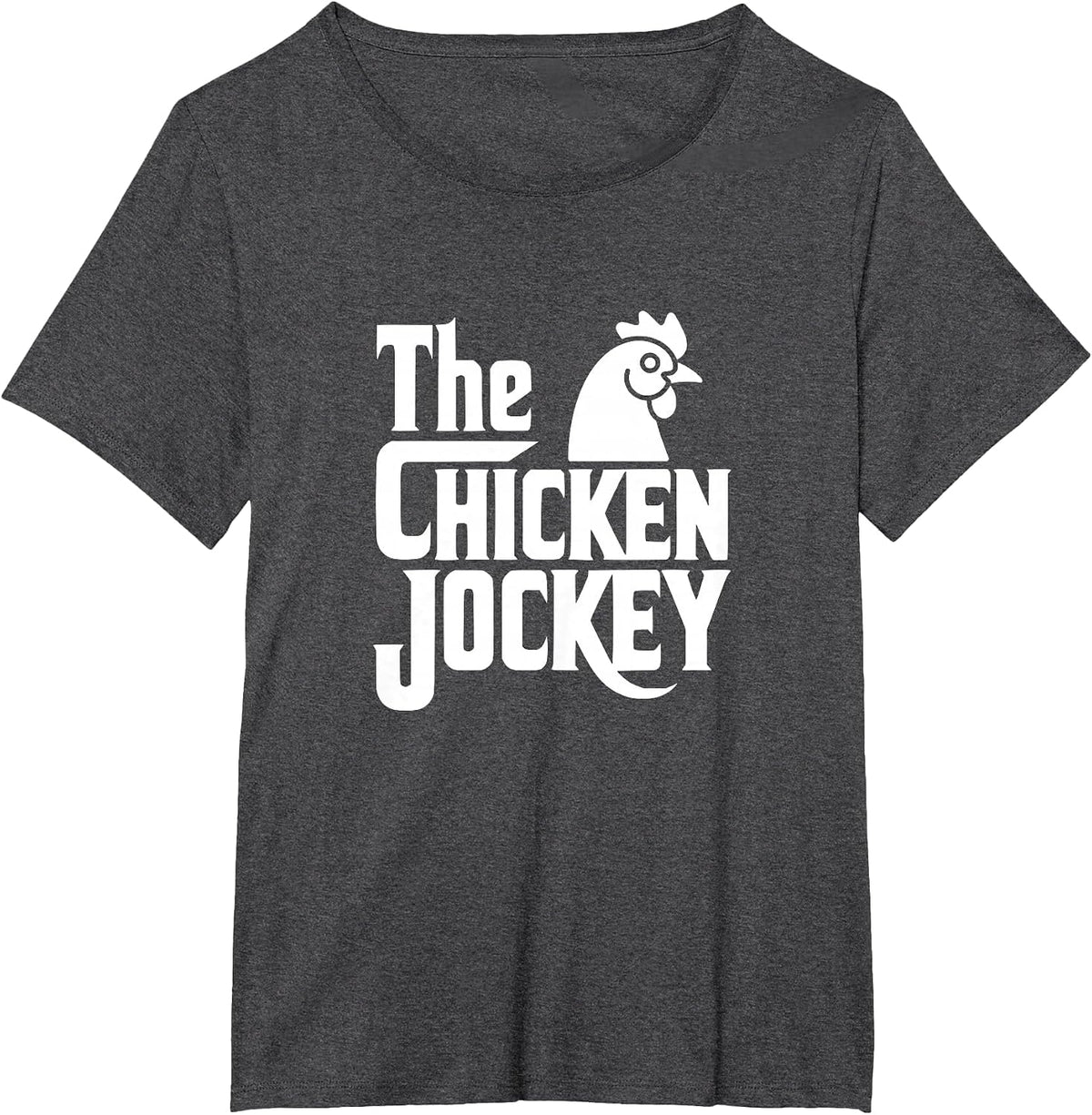 The Chicken Jockey T-Shirt - Dark Heather Grey
