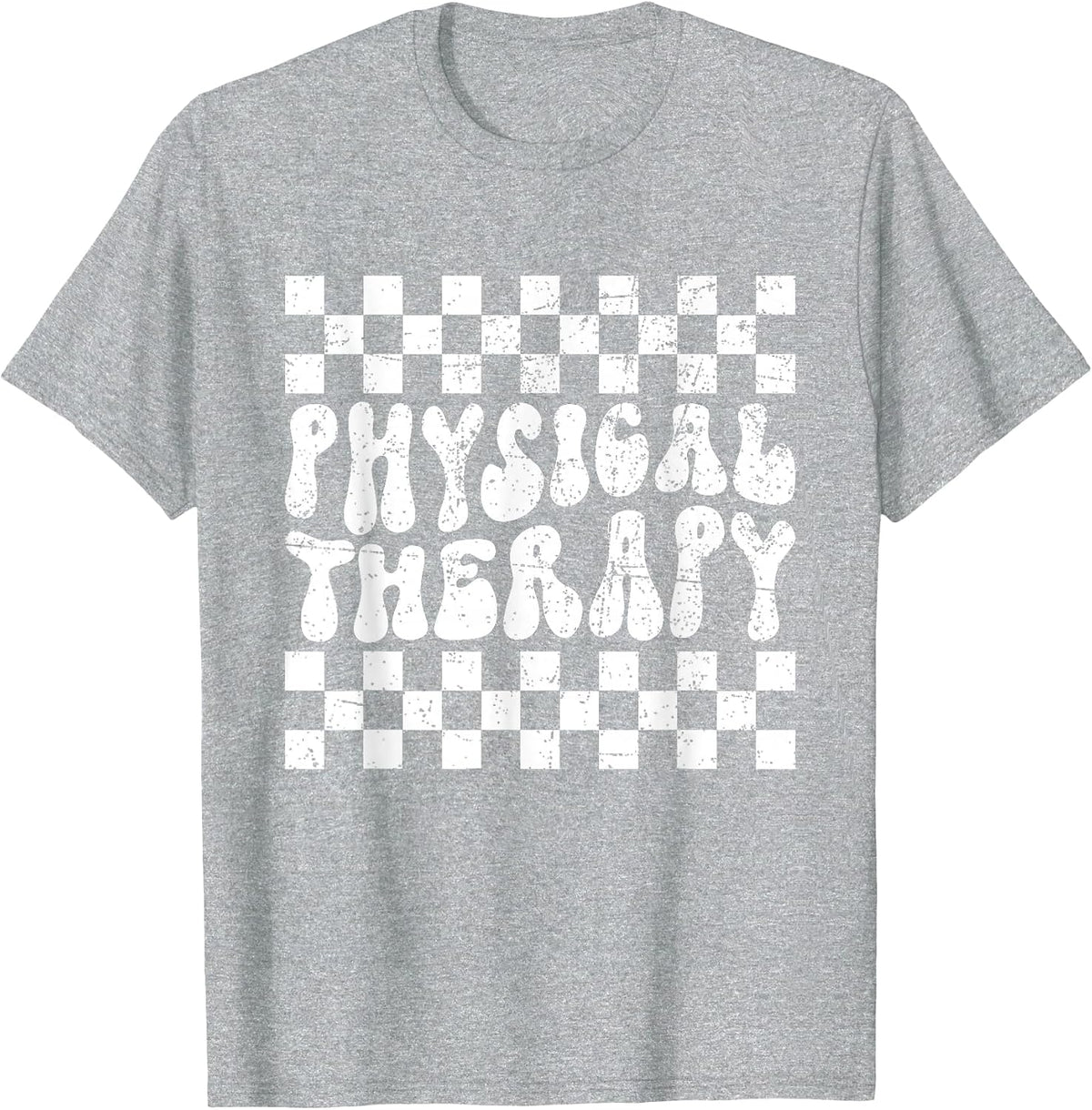 Physical Therapy PT Therapist Assistant Student T-Shirt - Heather Grey