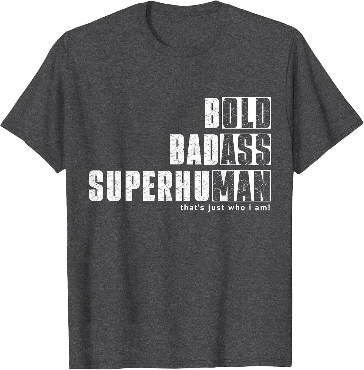 Funny Old Man Saying Gag Dad Grandpa Birthday Father,s Day T-Shirt - Dark Heather Grey