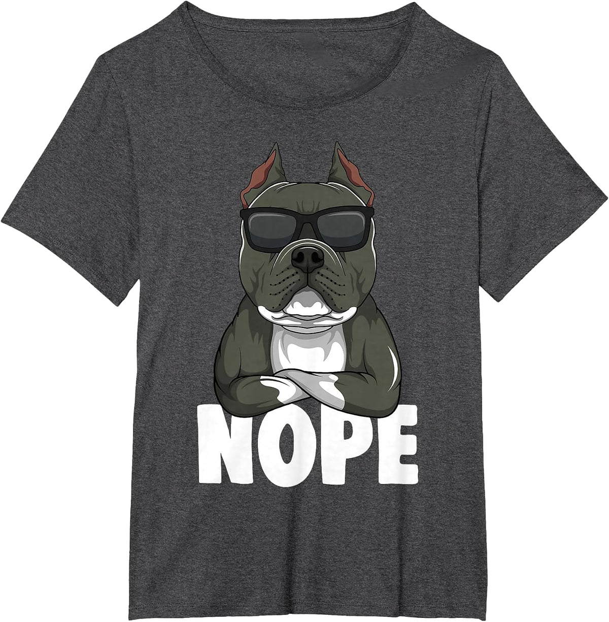 American Bully Dogs T-Shirt - Dark Heather Grey