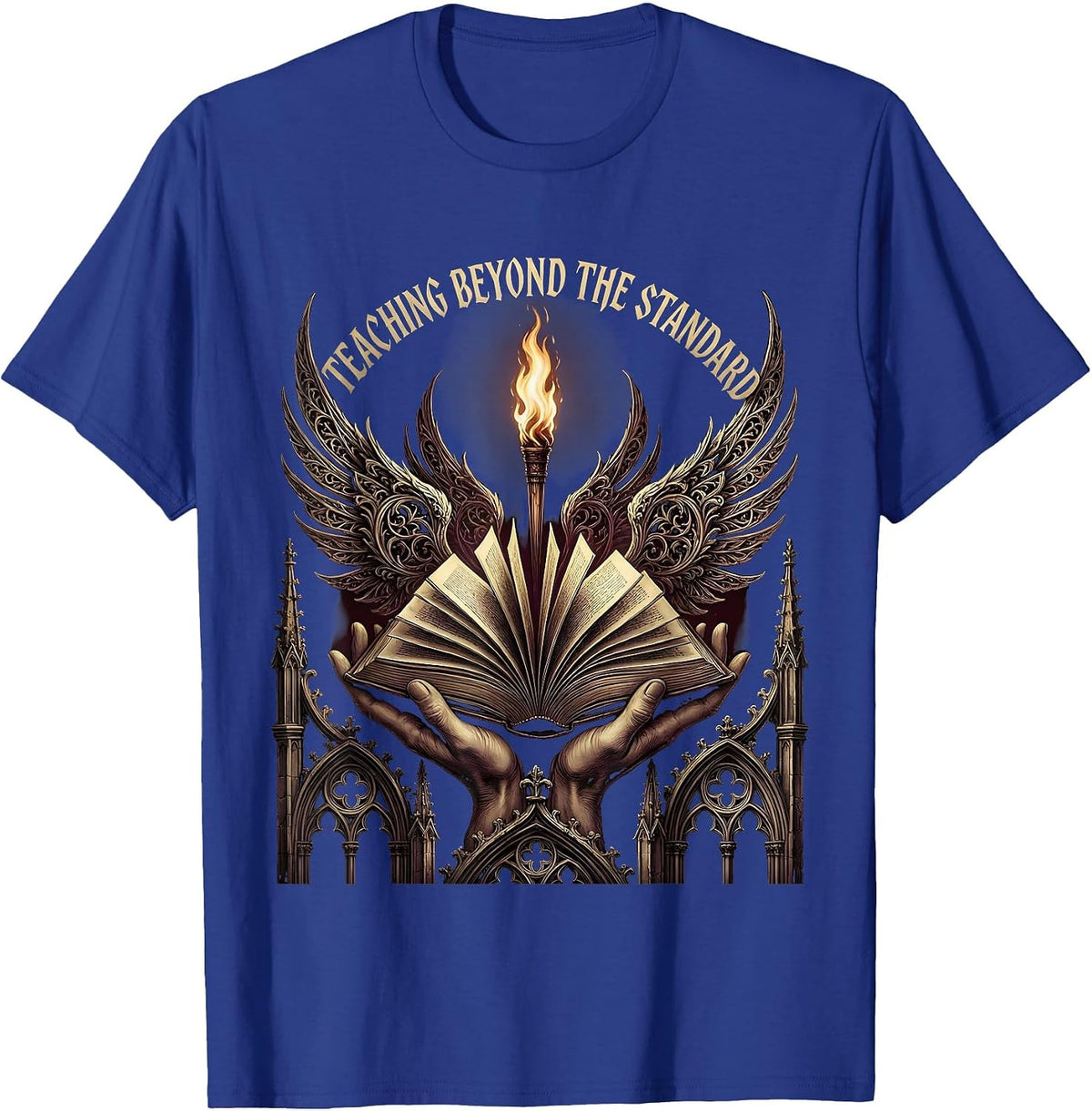 Teaching Beyond the Standard Special Ed Teacher T-Shirt - Royal Blue