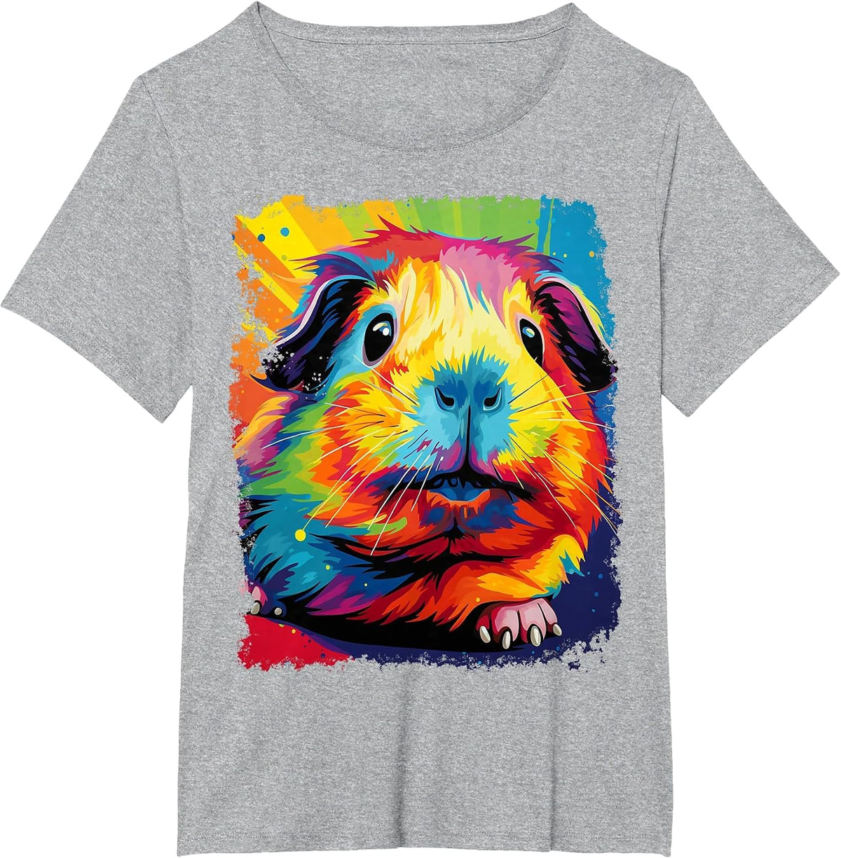A Guinea Pig T-Shirt - Heather Grey
