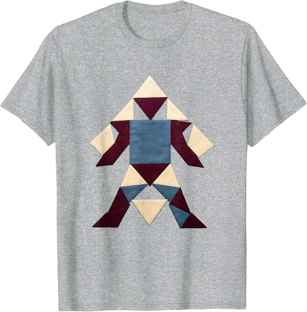 Men's Built by Physical Therapy Proud PT Design T-Shirt - Heather Grey