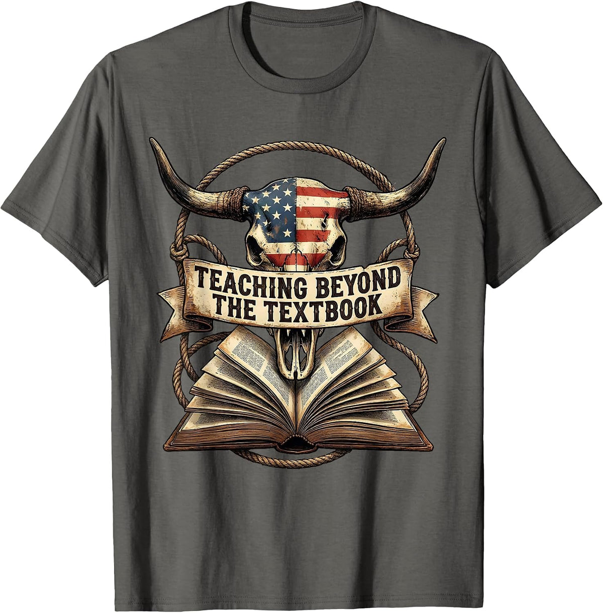 Teaching Beyond the Textbook Special Education T-Shirt - Asphalt Grey