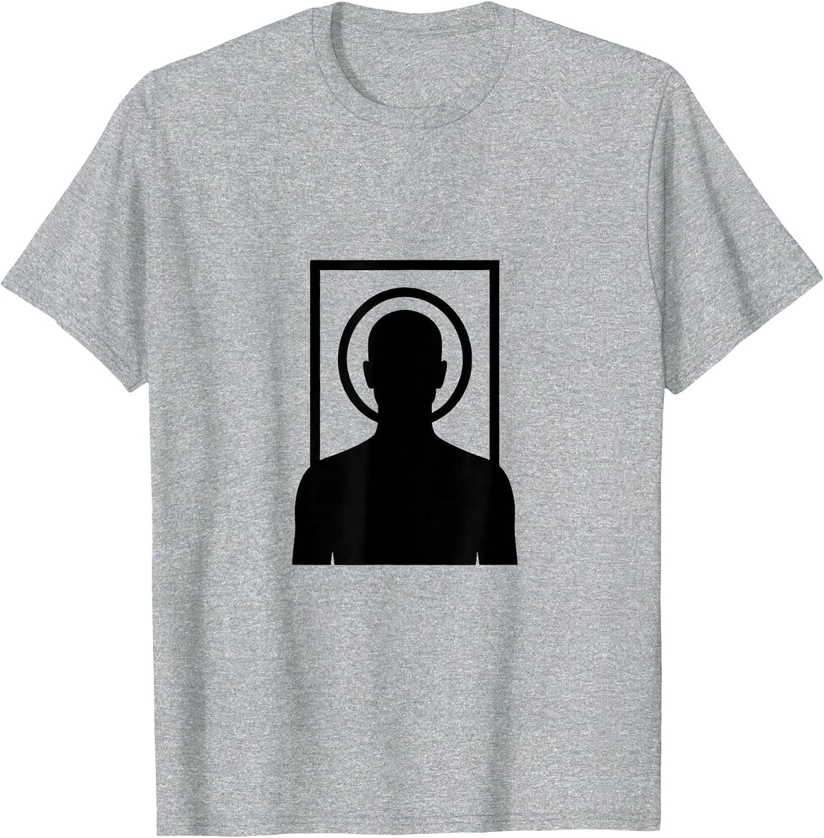 Men's Observation Aperture Editorial Conceptual Fan Costume T-Shirt - Heather Grey
