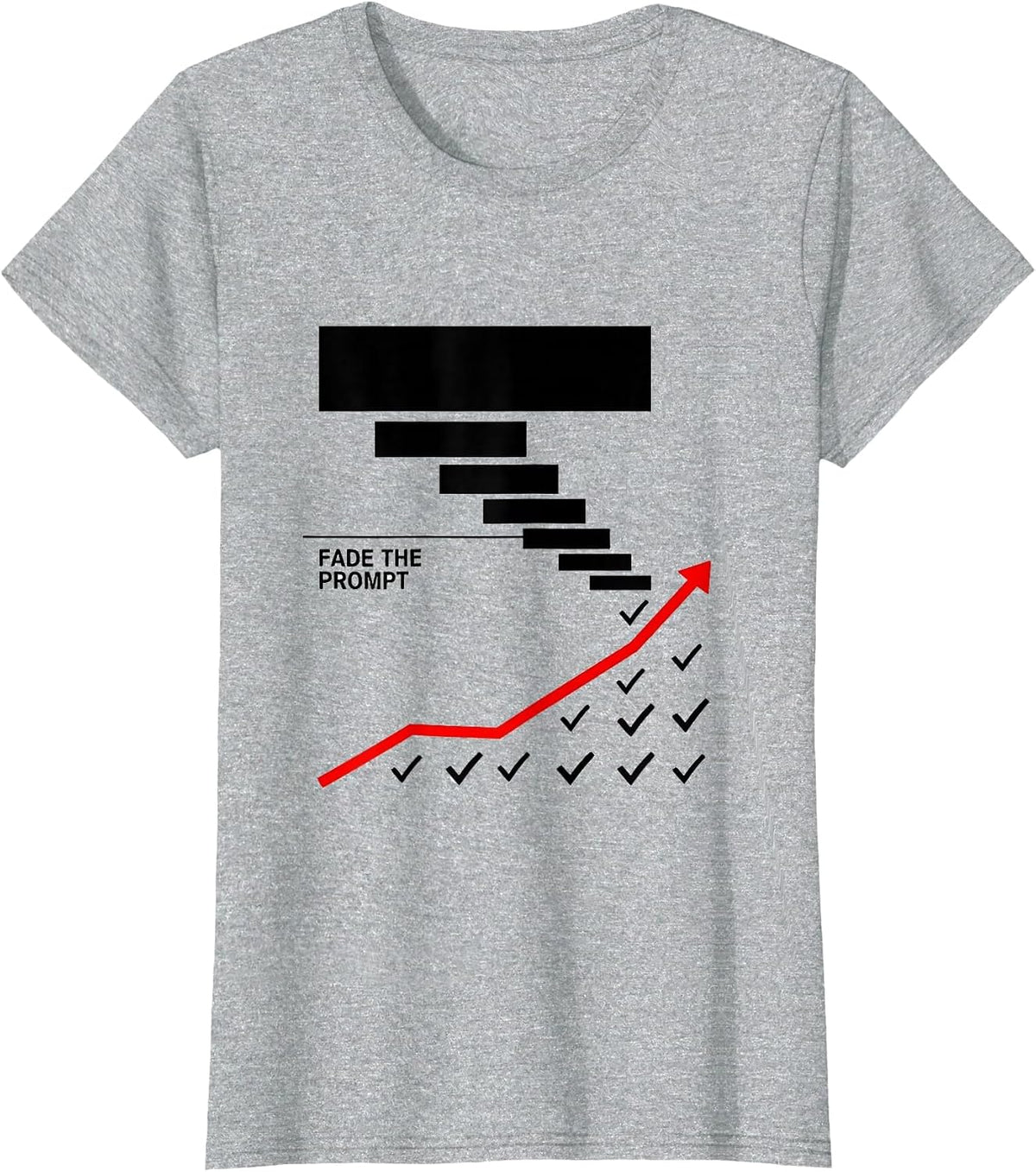 Fade The Prompt Swiss International ABA Behavior Analyst RBT T-Shirt - Heather Grey