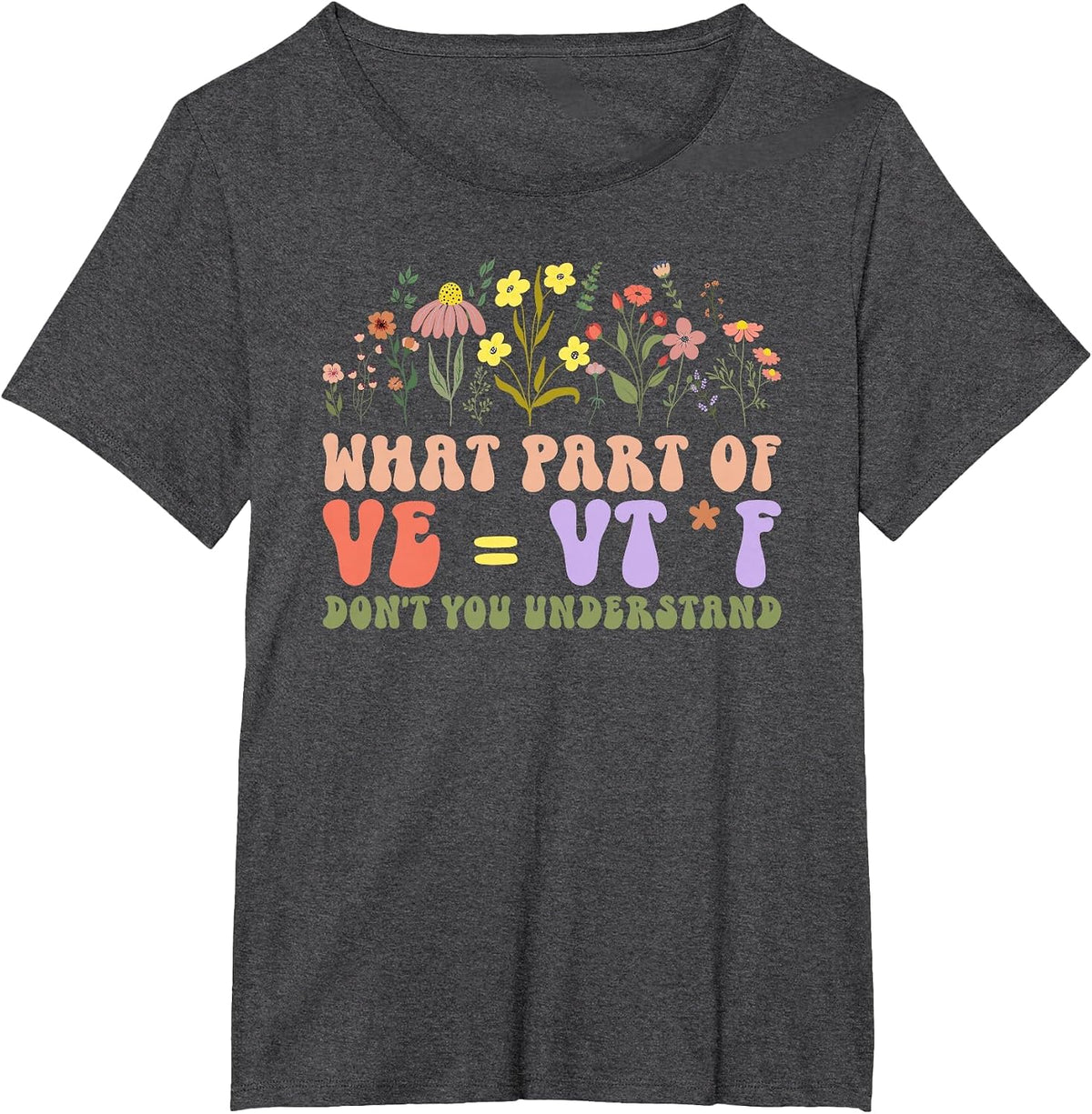 Respiratory Therapist Respiratory Therapy RT Groovy T-Shirt - Dark Heather Grey