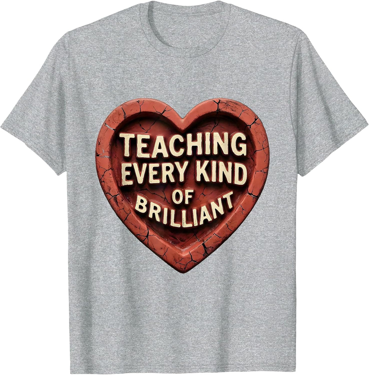 Men's Teaching Every Kind of Brilliant Special Education T-Shirt - Heather Grey