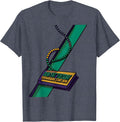 Our Fat Tuesday Shenanigans Start Now Festive Mardi Gras T-Shirt - Heather Blue