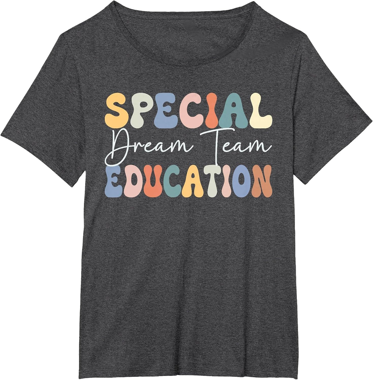 Special Education Dream Team Special Education Squad T-Shirt - Dark Heather Grey
