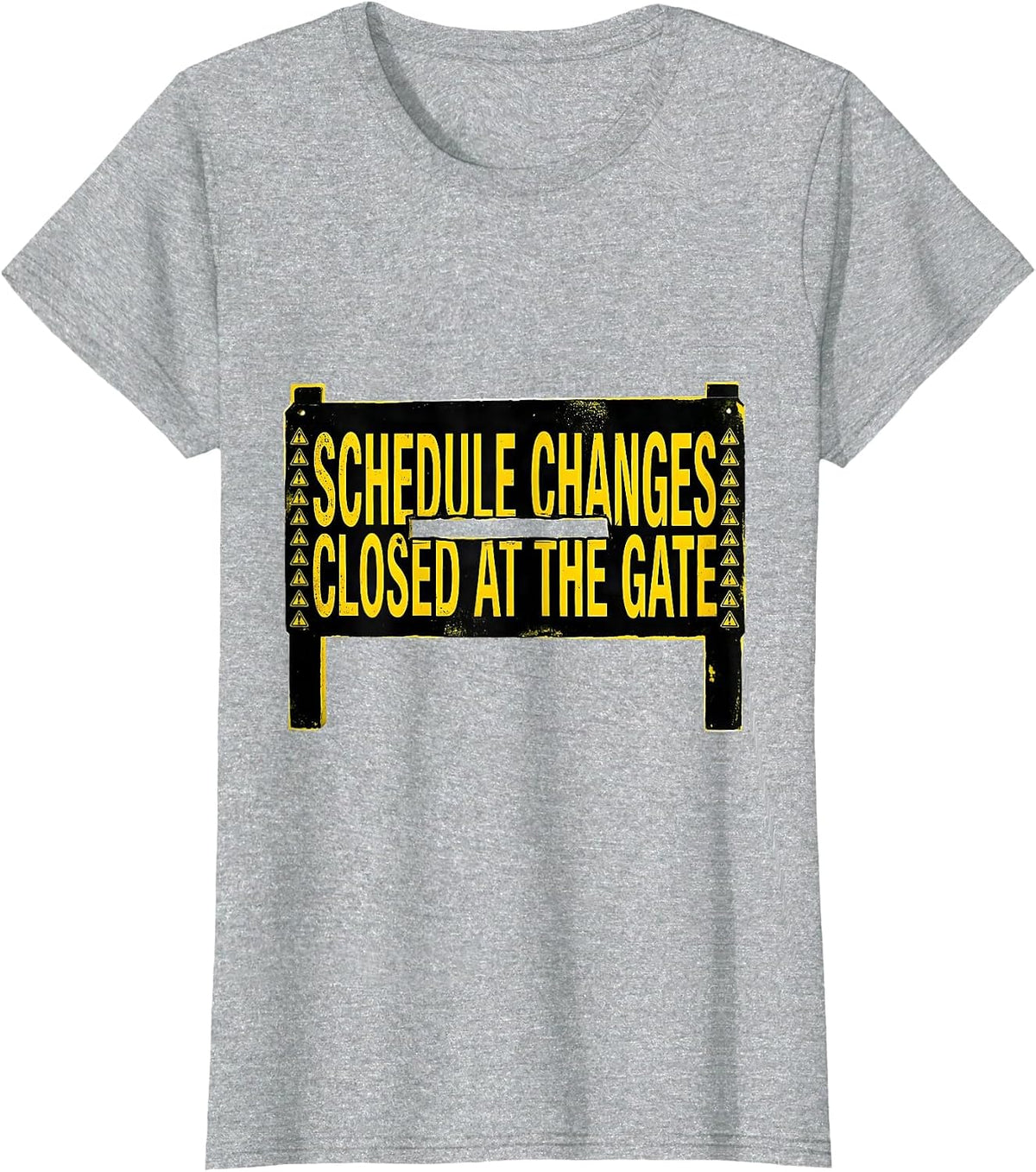 Schedule Changes Closed At The Gate Groovy School Counselor T-Shirt - Heather Grey