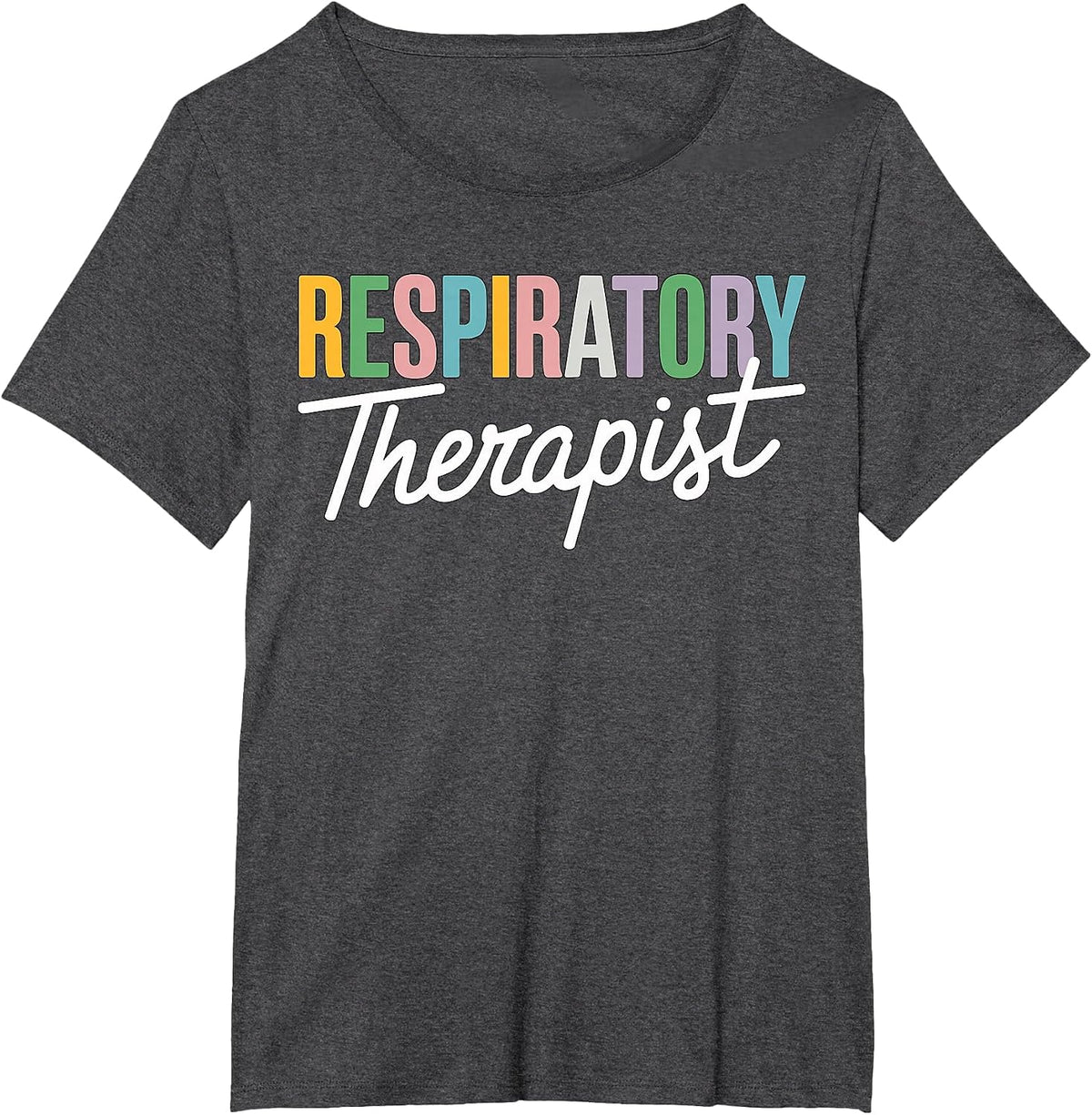 Respiratory Therapist RT Therapy T-Shirt - Dark Heather Grey