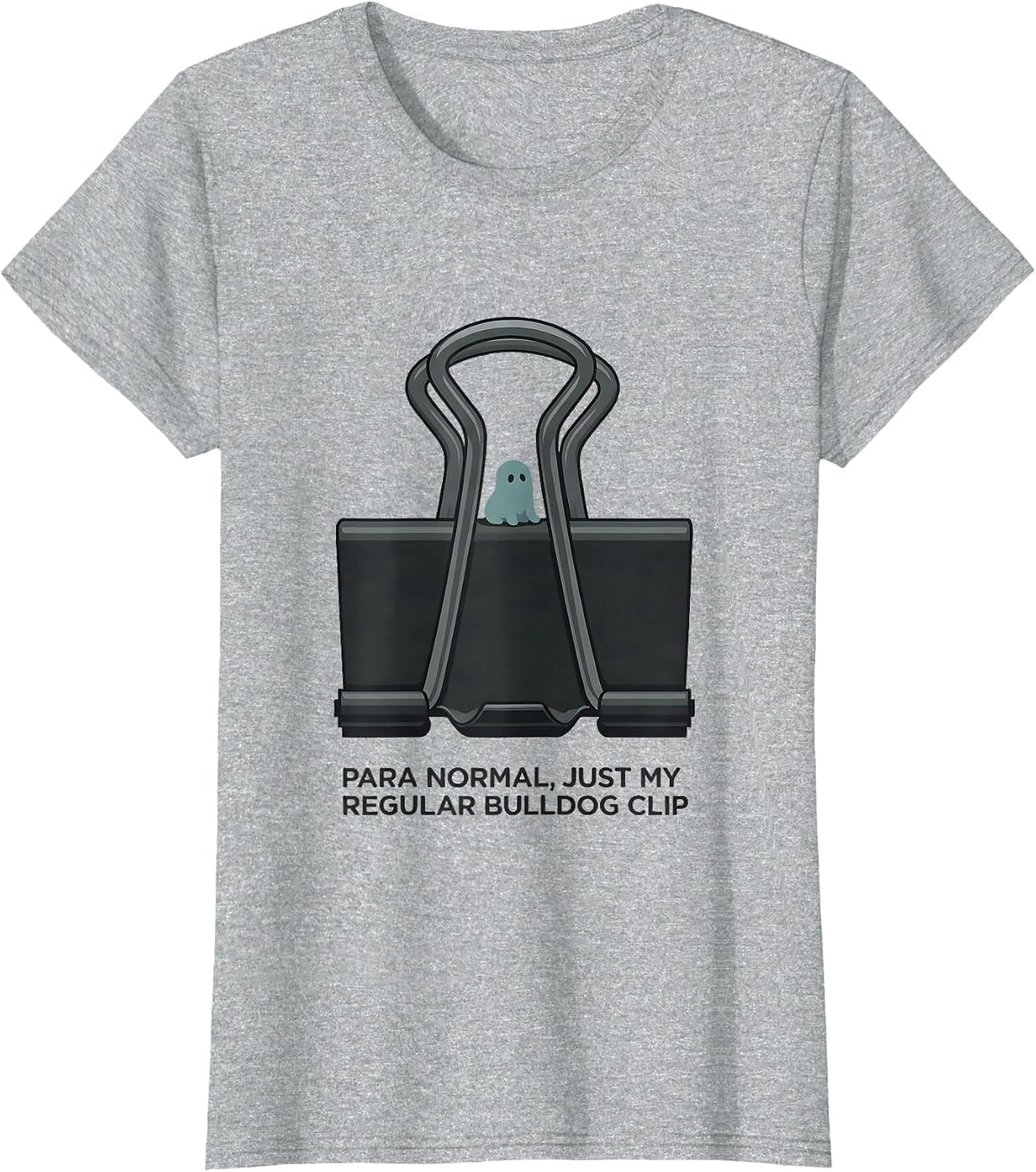 Para Normal Just My Regular Bulldog Clip Para Pro Halloween T-Shirt - Heather Grey