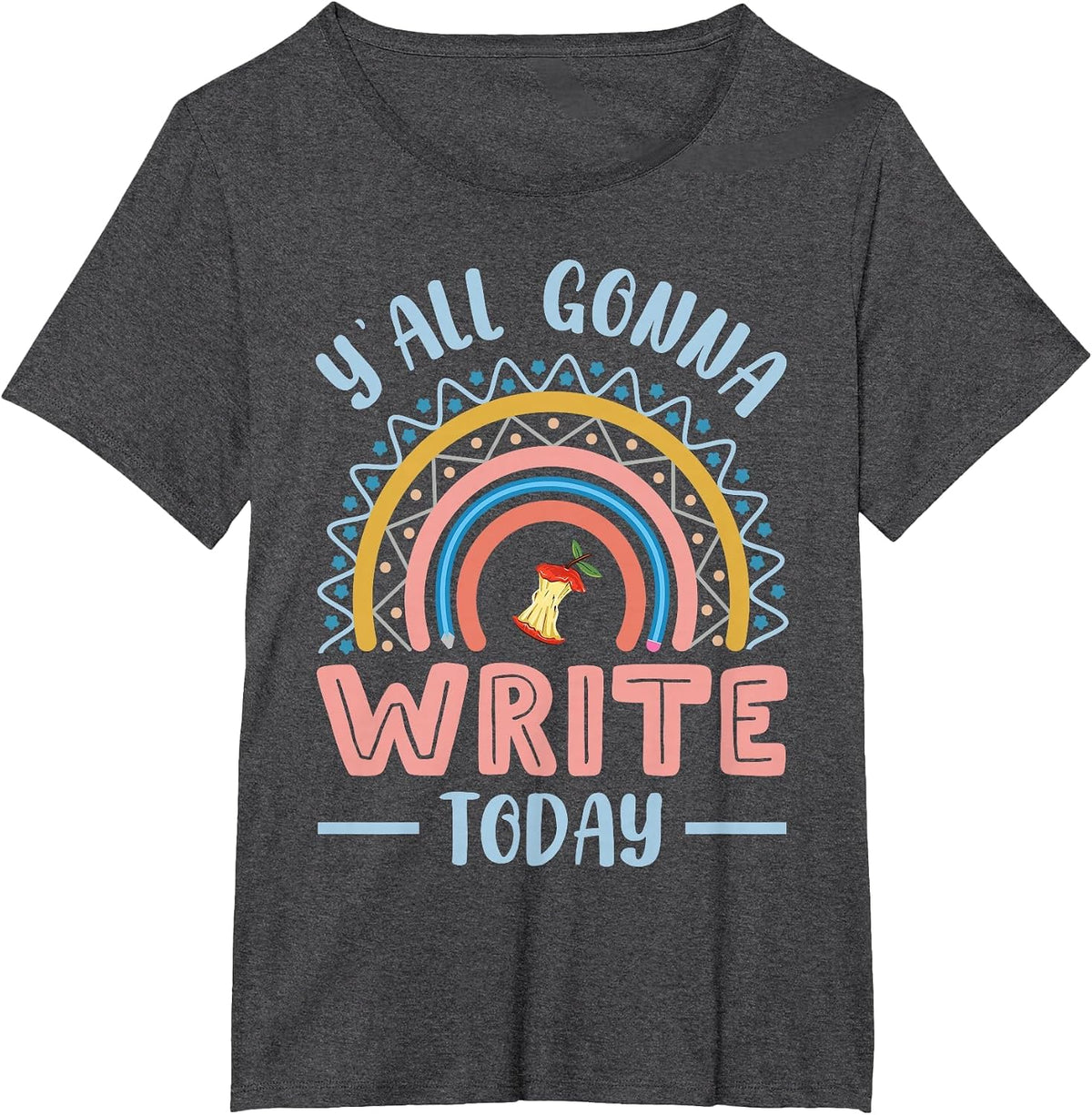 ELA English Teacher T-Shirt - Dark Heather Grey