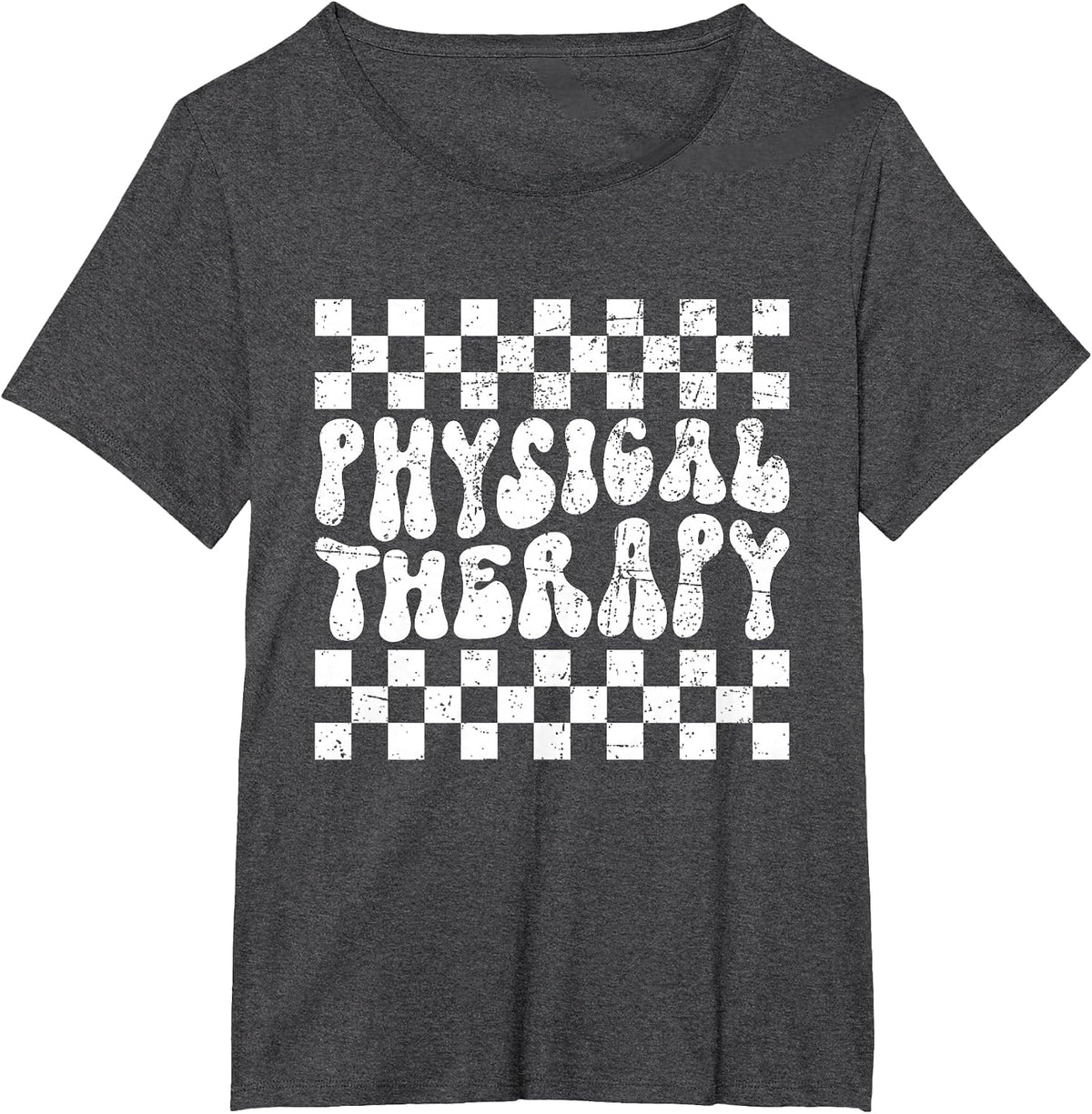 Physical Therapy PT Therapist Assistant Student T-Shirt - Dark Heather Grey