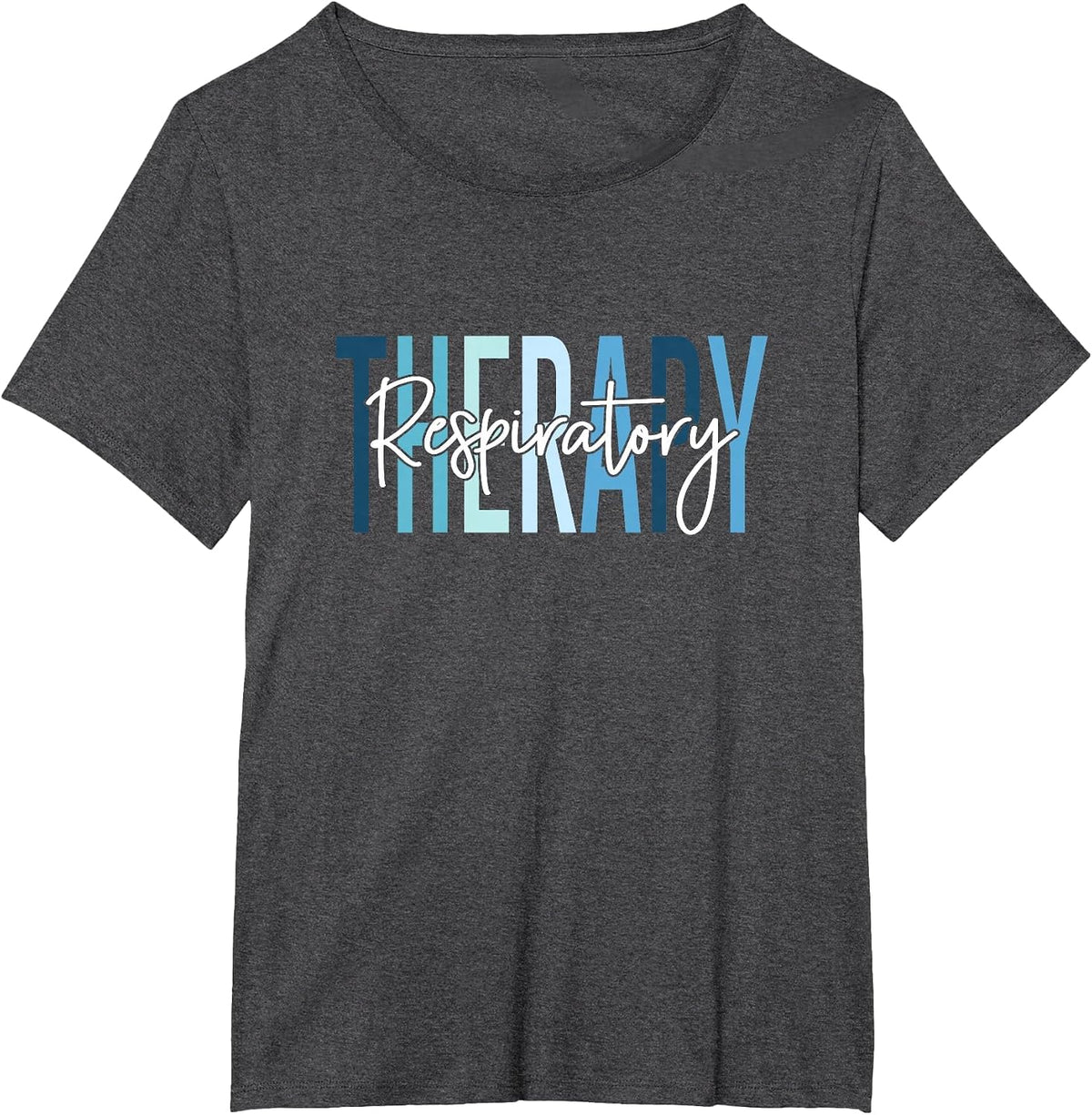 Respiratory Therapy Nurse Respiratory Therapist RT Nurse T-Shirt - Dark Heather Grey