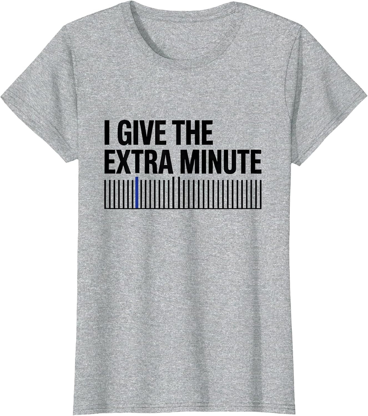 Women's I Give The Extra Minute Special Education Teacher Sped Squad T-Shirt - Heather Grey