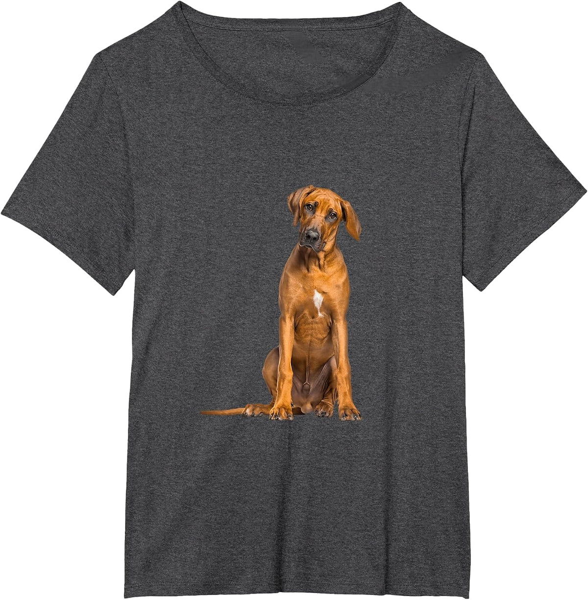Rhodesian Ridgeback T-Shirt - Dark Heather Grey
