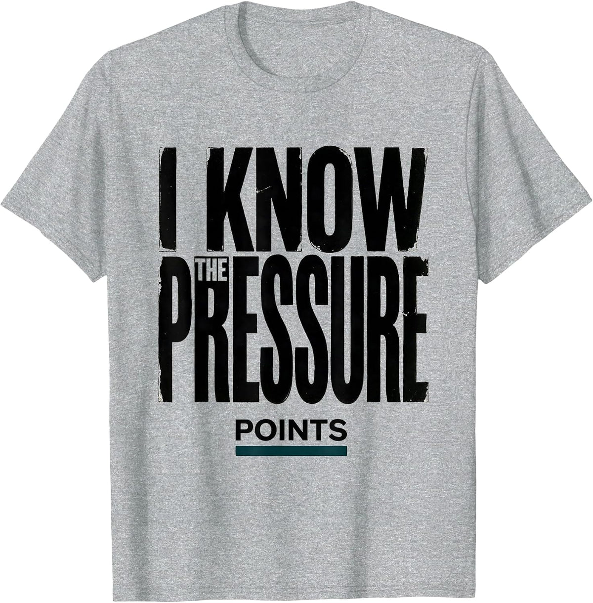 Men's I Know The Pressure Points Funny Chiropractor Physical T-Shirt - Heather Grey