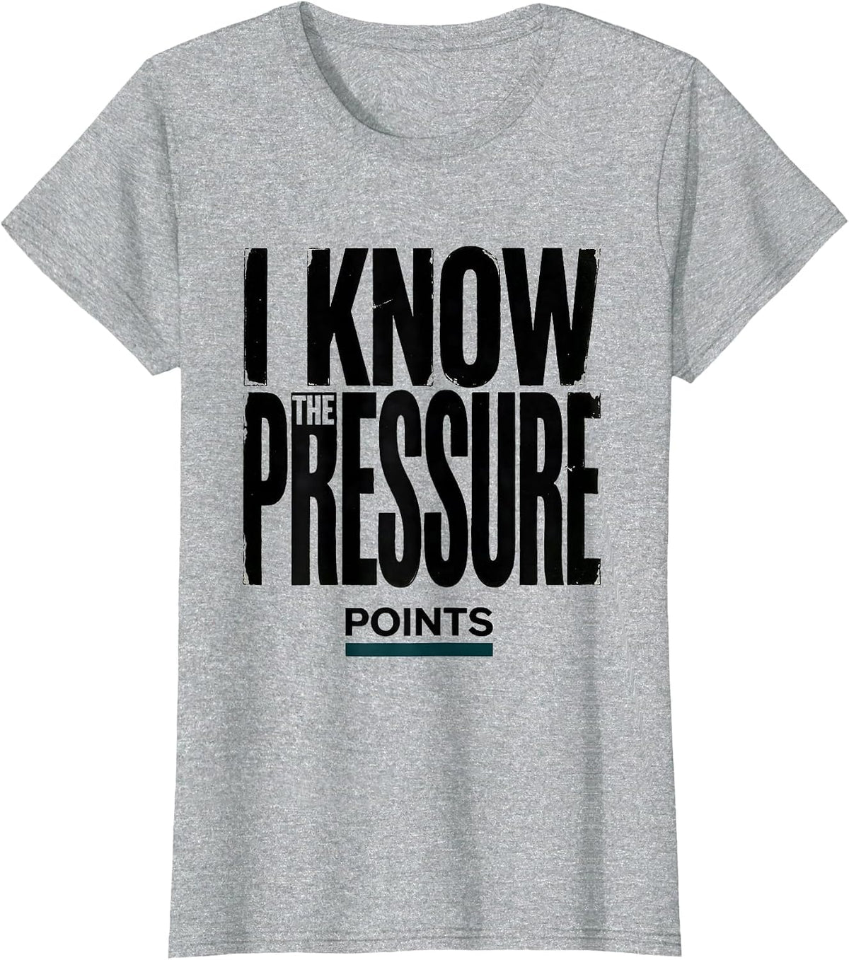 Women's I Know The Pressure Points Funny Chiropractor Physical T-Shirt - Heather Grey