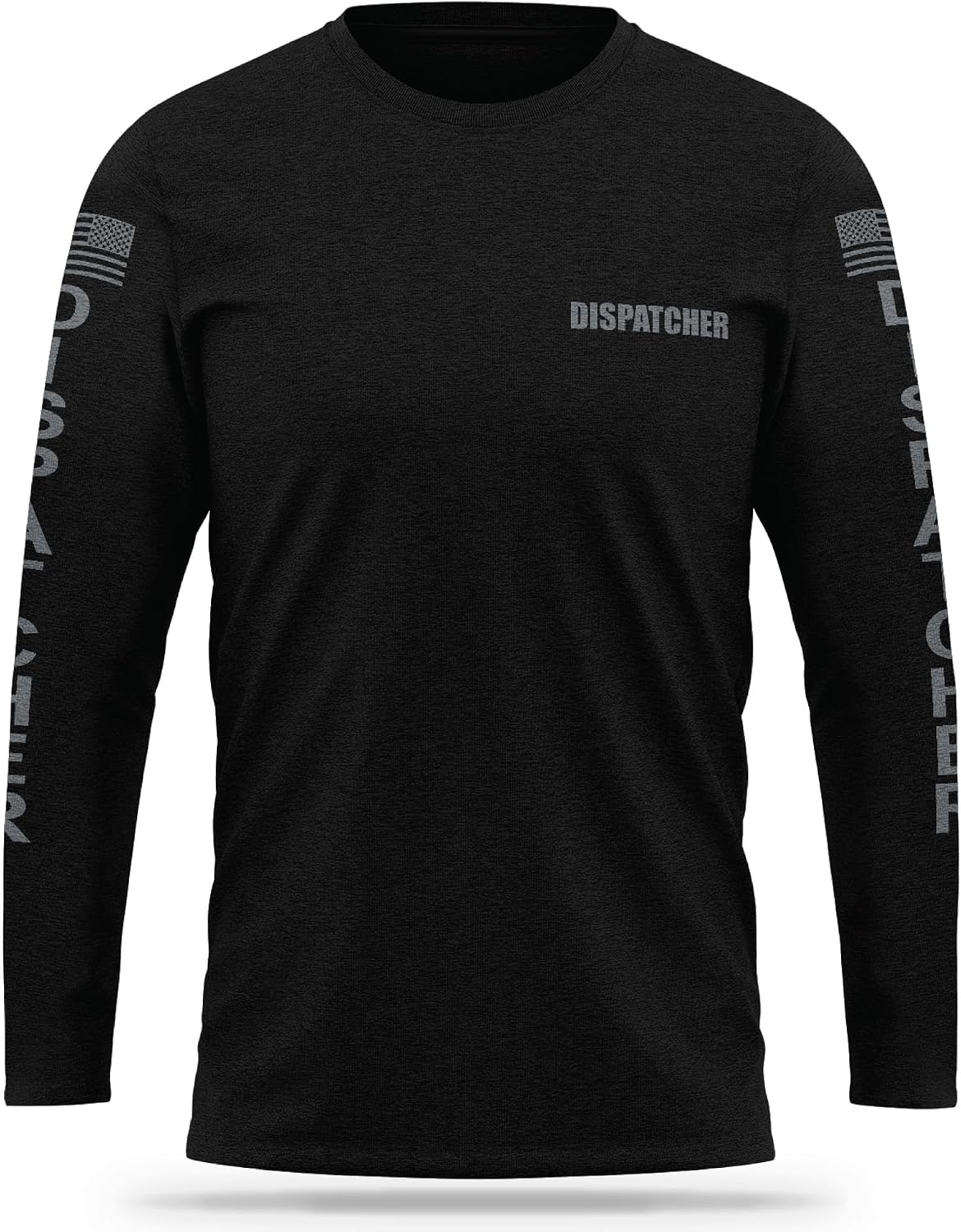 13Fifty Dispatcher Training Cotton Blend Long Sleeve - Black & Gray