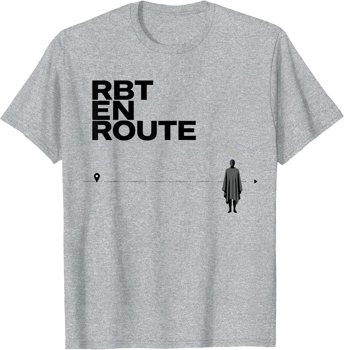 Men's RBT En Route Monochromatic Para Normal Activities T-Shirt - Heather Grey