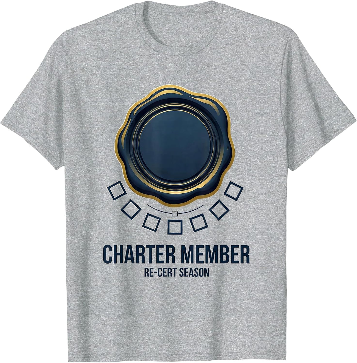 Men's Charter Member Re-Cert Season Special Education Teacher T-Shirt - Heather Grey