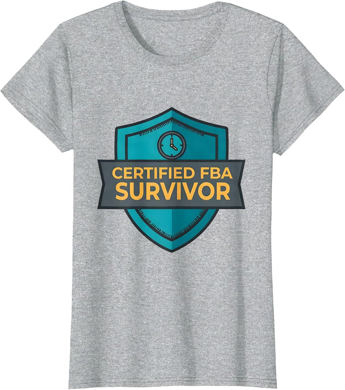 Certified FBA Survivor Funny Special Education Teacher SPED T-Shirt - Heather Grey
