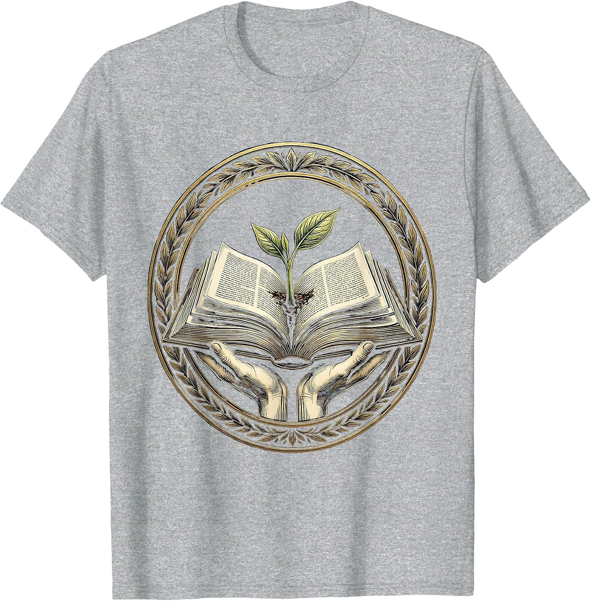 Men's Special Education Teacher Growing Minds Gift T-Shirt - Heather Grey