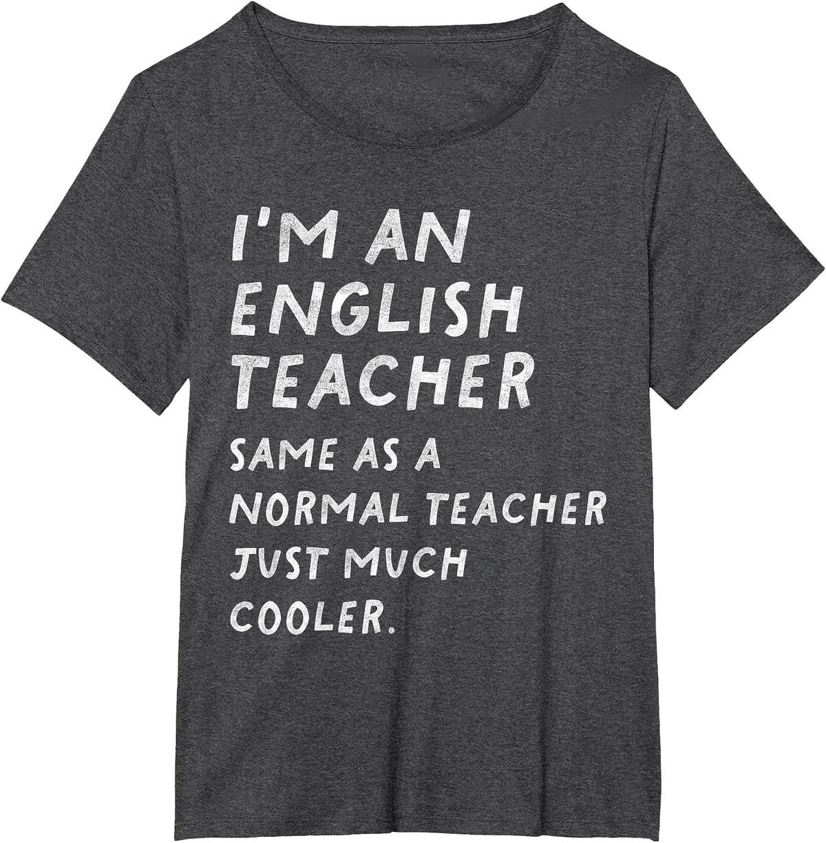 English Teacher Definition Funny T-Shirt - Dark Heather Grey