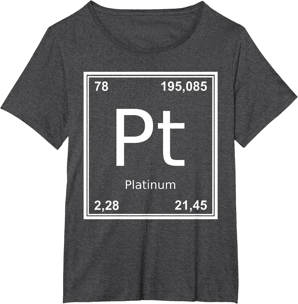 Platinum Symbol Costume T-Shirt - Dark Heather Grey